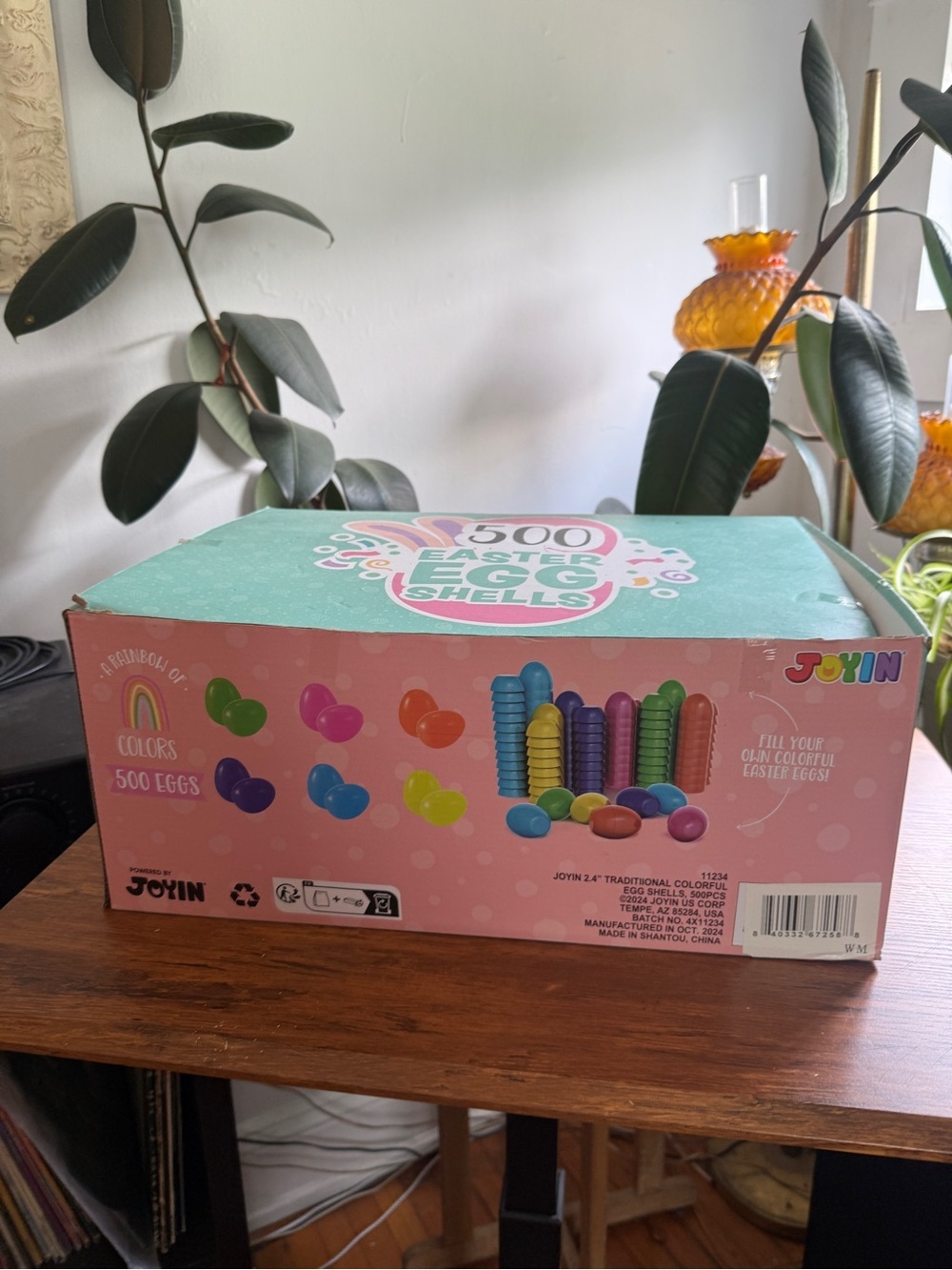 Kids 500-Piece Assorted Colored Easter Eggs - Pastel Multi